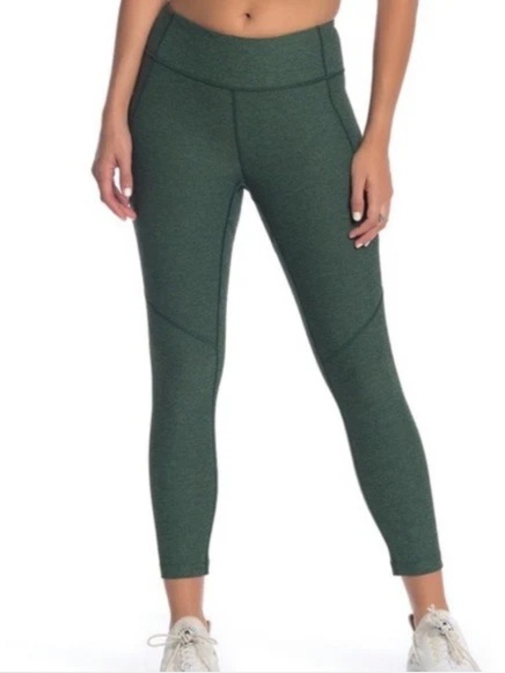 Outdoor Voices 3/4 Warm Up Cropped Leggings Hunter Green S